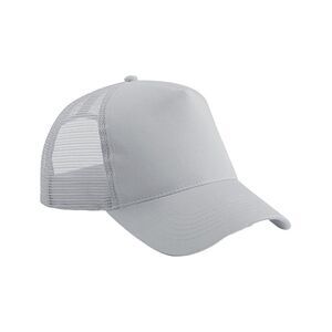 Beechfield Childrens/Kids  Trucker Cap / Light Grey